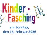 Kinderfasching am 15.2 
