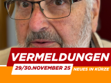 Vermeldungen 8./9. November 2025