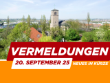 Vermeldungen 20. / 21. September 2025