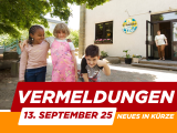 Vermeldungen 12. / 13. September 2025 