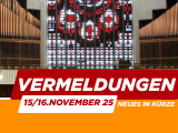 Vermeldungen 15./16. November 2025 