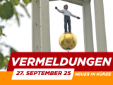Vermeldungen 27. / 28. September 2025